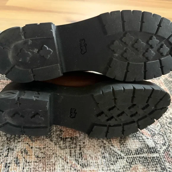 Coach Reid Platform Chelsea Ankle Boots - Walnut - Picture 4 of 9